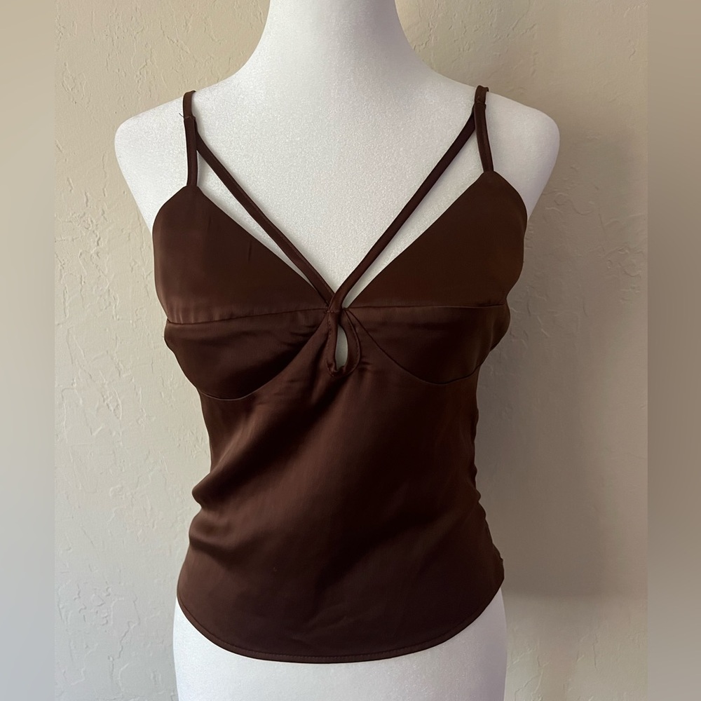 Forever 21 strappy satin cami